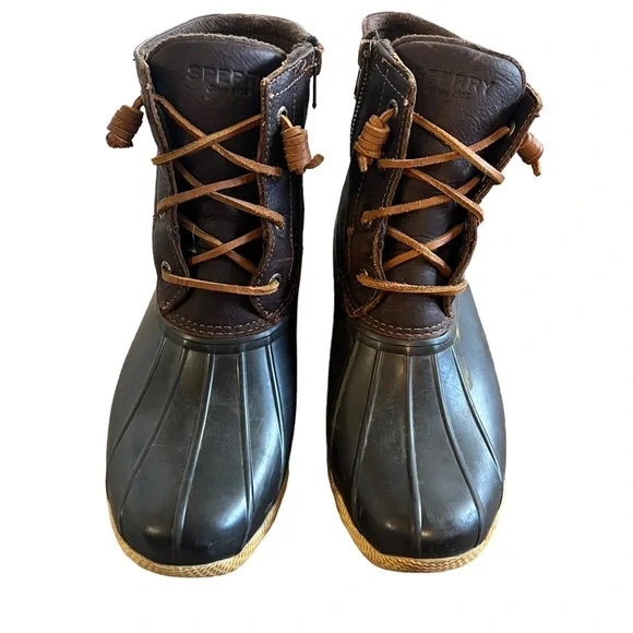 Sperry women’s saltwater duck boots‎ SZ 7.5 - Picture 2 of 7